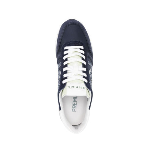 PREMIATA Sneakers Sneaker Uomo linea Lander Blu Blu - Francavilla Moda